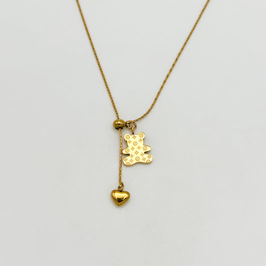 Necklace - Stainless Steel - NES-2330