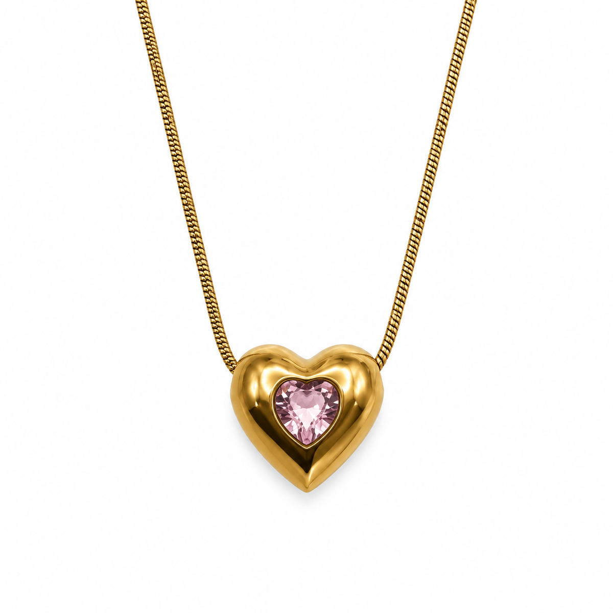 Necklace - Stainless Steel - NES-2356