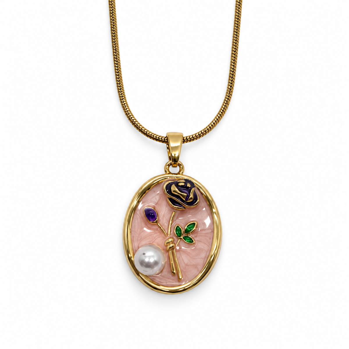 Necklace - Stainless Steel - NES-2398