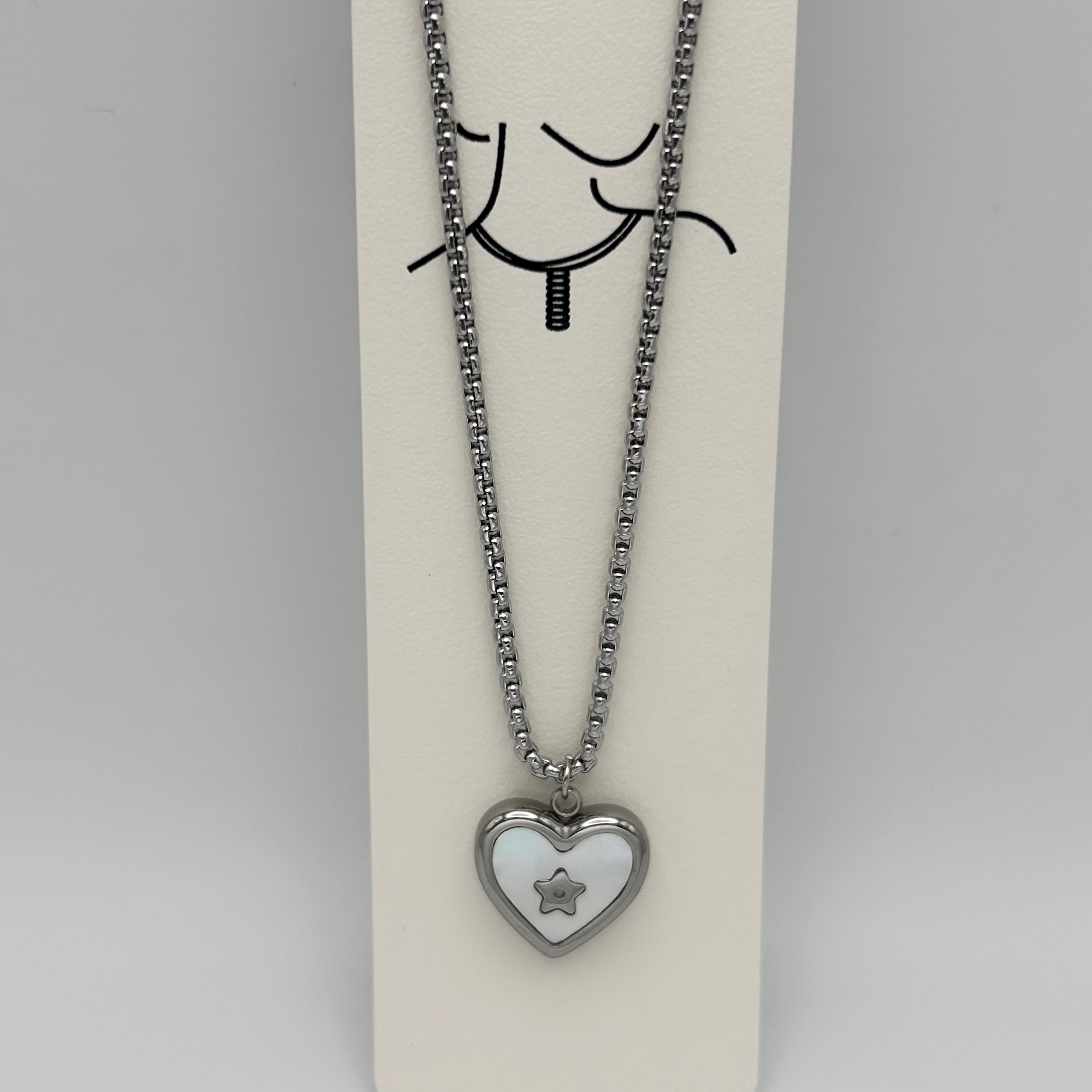 Necklace - Stainless Steel - NES-2802