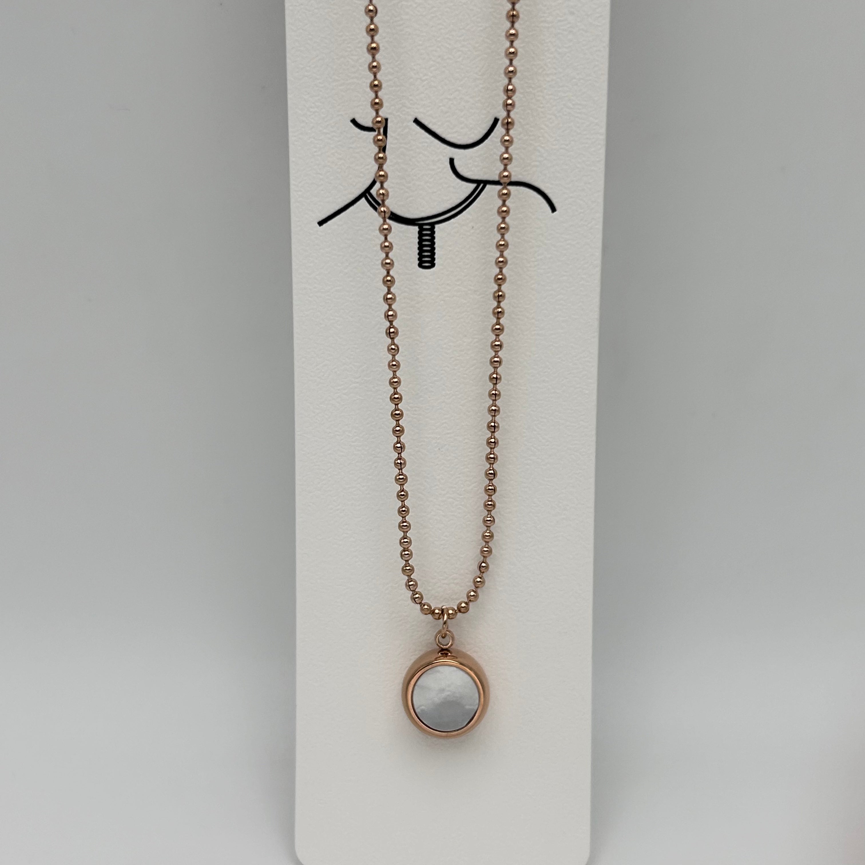 Necklace - Stainless Steel - NES-2805
