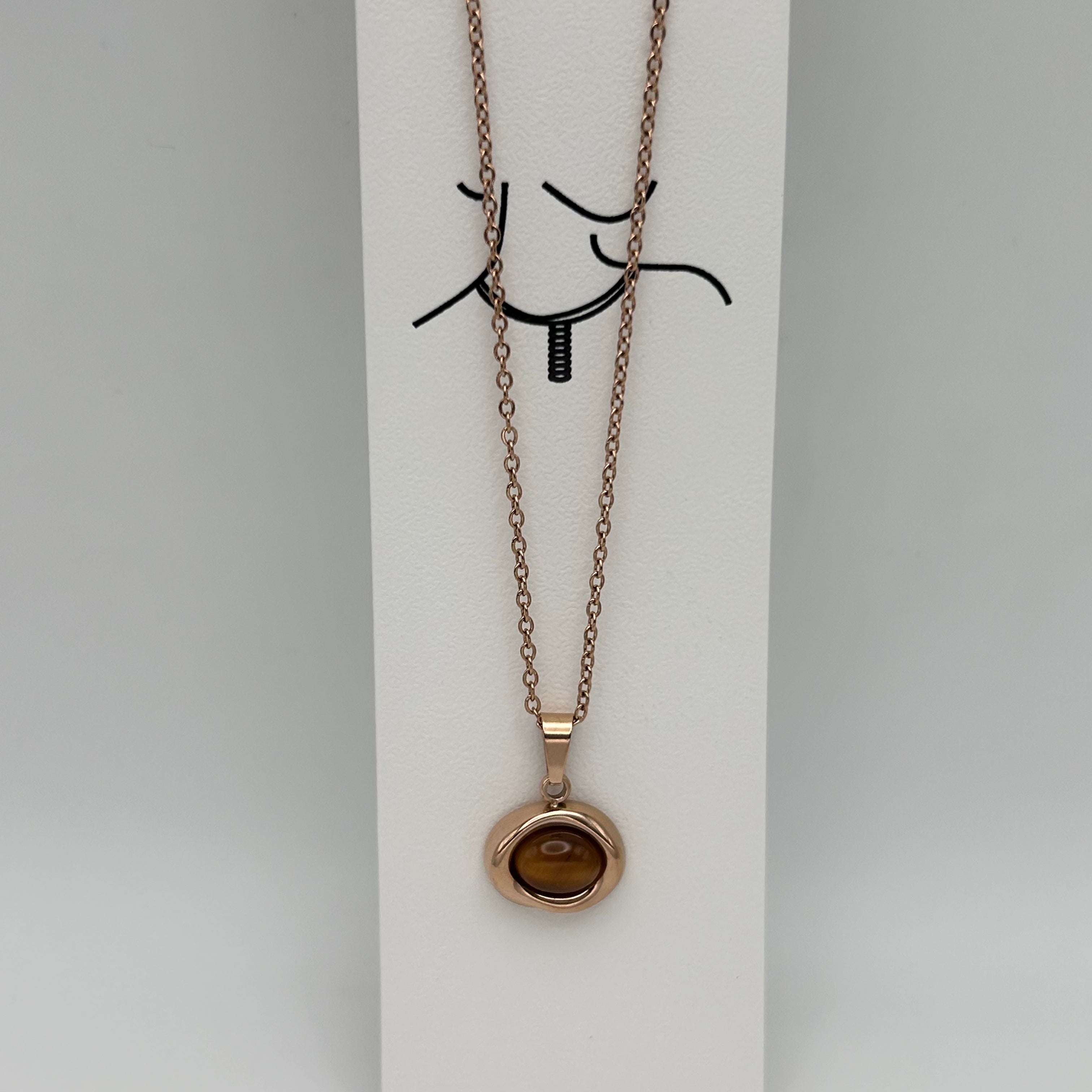 Necklace - Stainless Steel - NES-2807