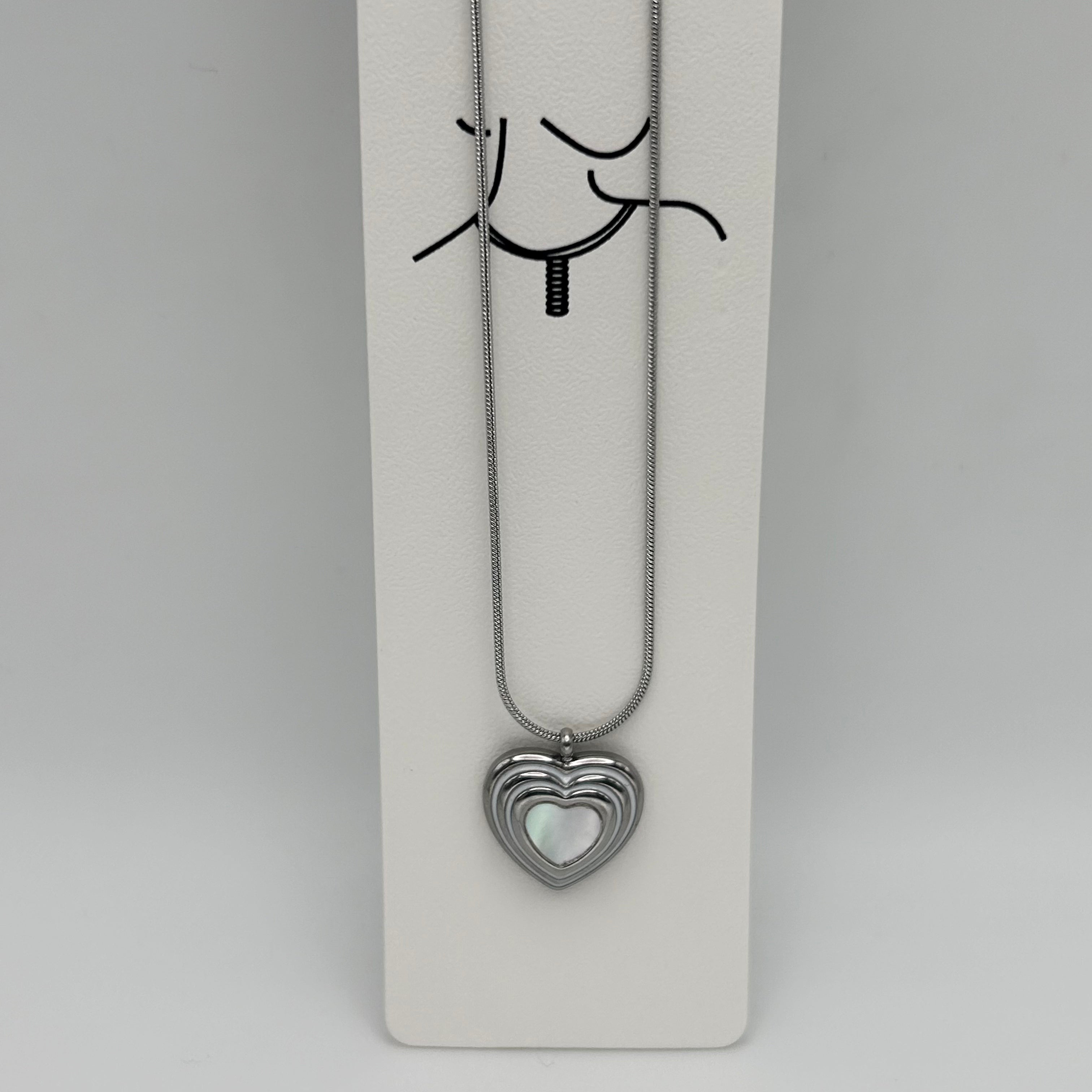 Necklace - Stainless Steel - NES-2808
