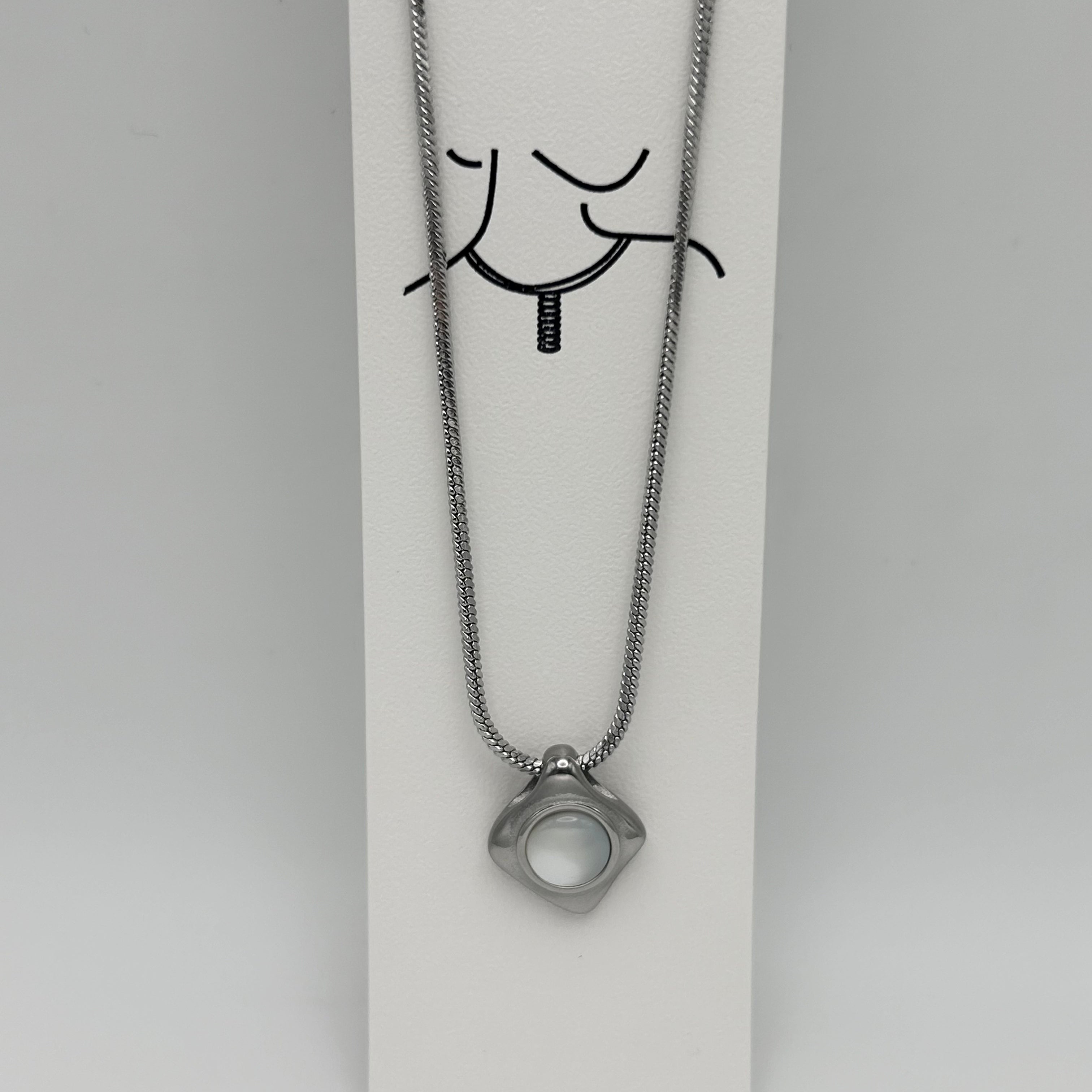 Necklace - Stainless Steel - NES-2812