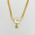 Necklace - Stainless Steel - NES-2814