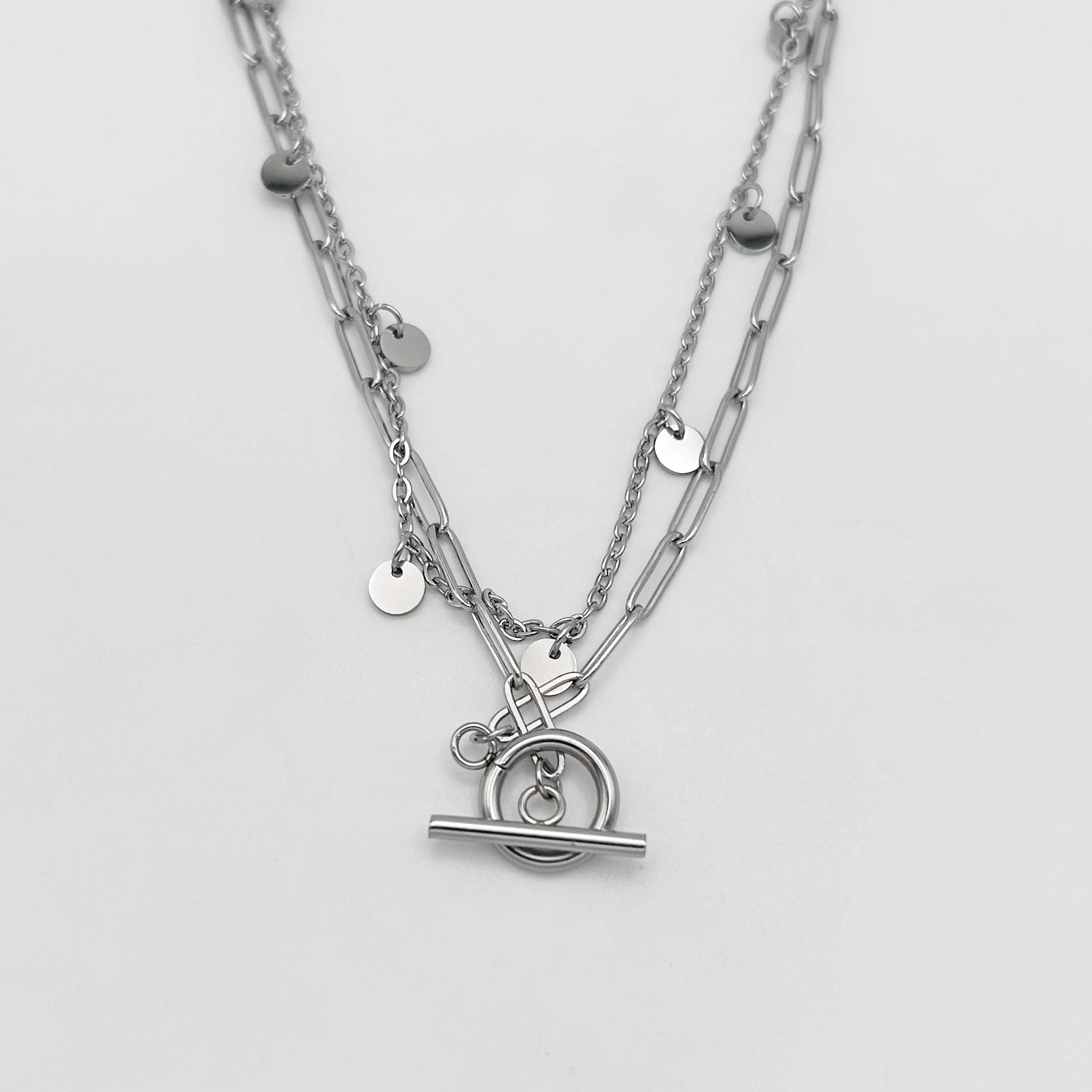 Necklace - Stainless Steel - NES-2816