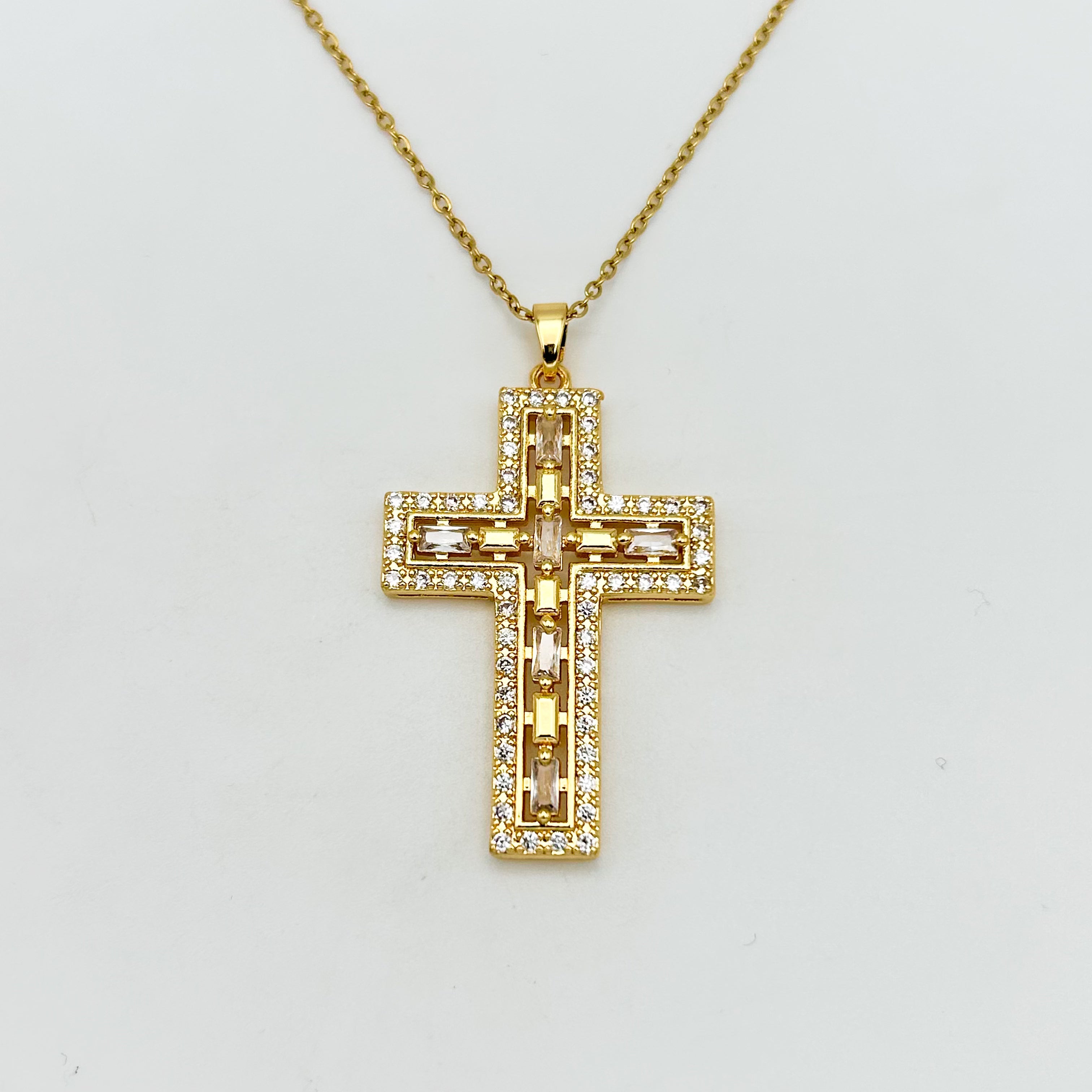 Necklace - Stainless Steel - NES-2819