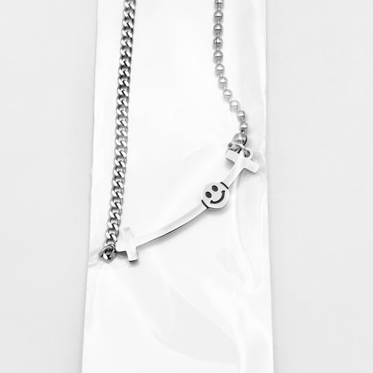 Necklace - Stainless Steel - NES-3009