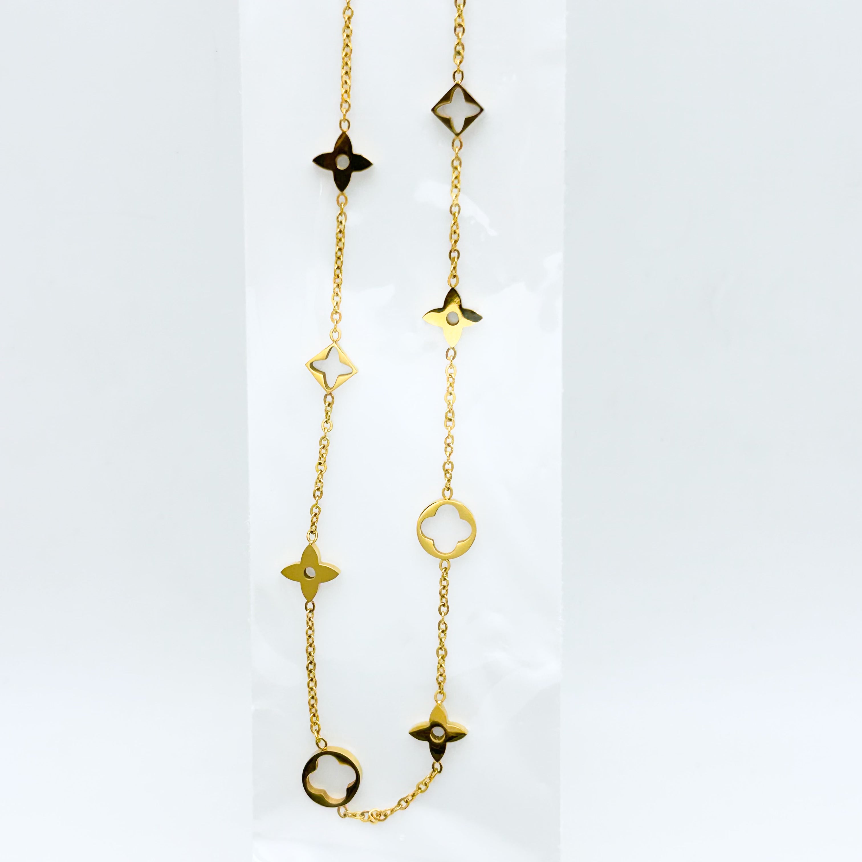 Necklace - Stainless Steel - NES-3012