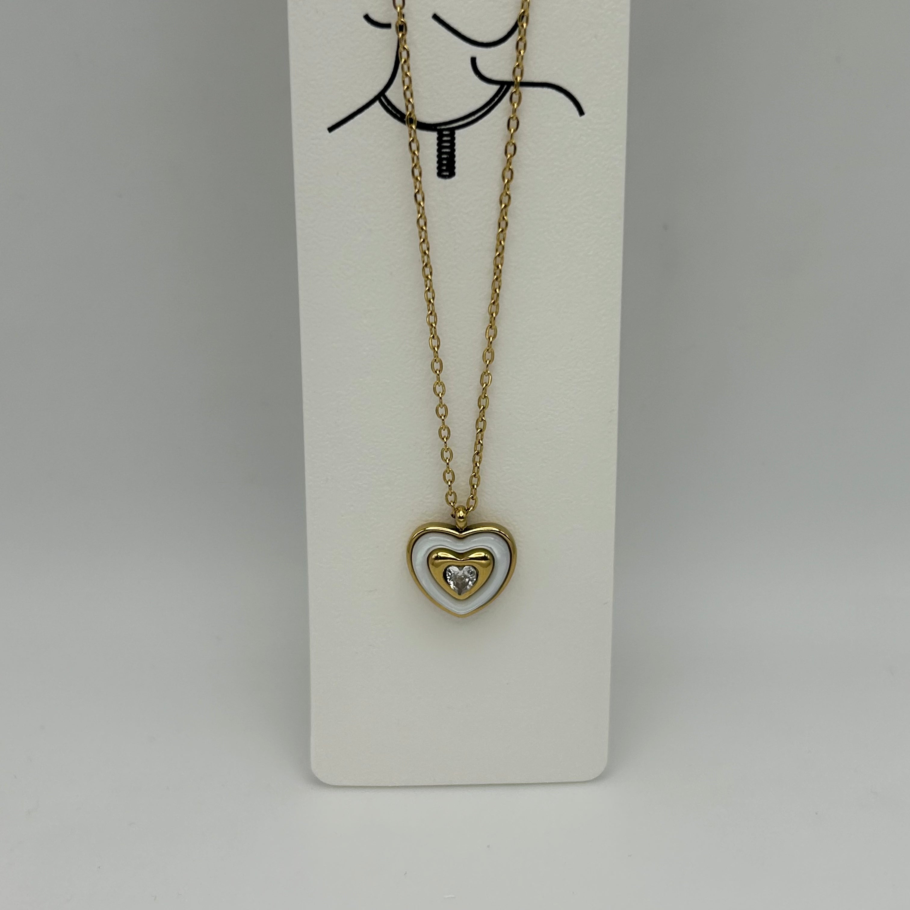 Necklace - Stainless Steel - NES-3116