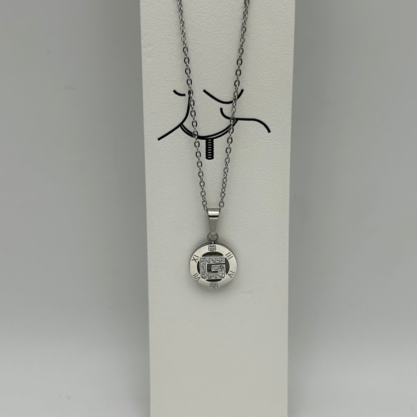 Necklace - Stainless Steel - NES-3119