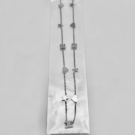 Necklace - Stainless Steel - NES-3134