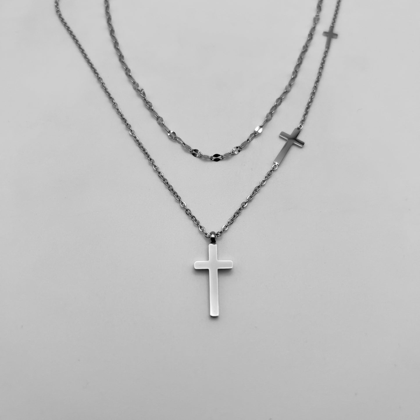 Necklace - Stainless Steel - NES-3145