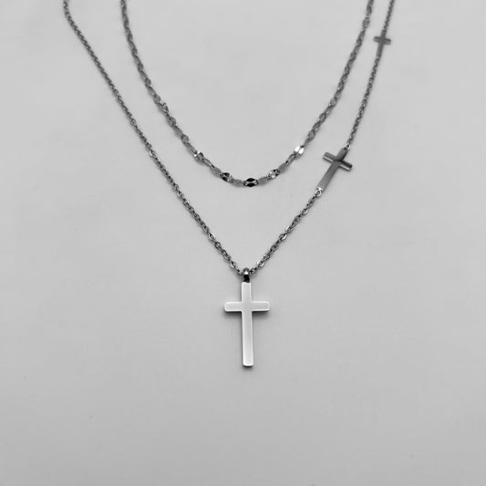 Necklace - Stainless Steel - NES-3145