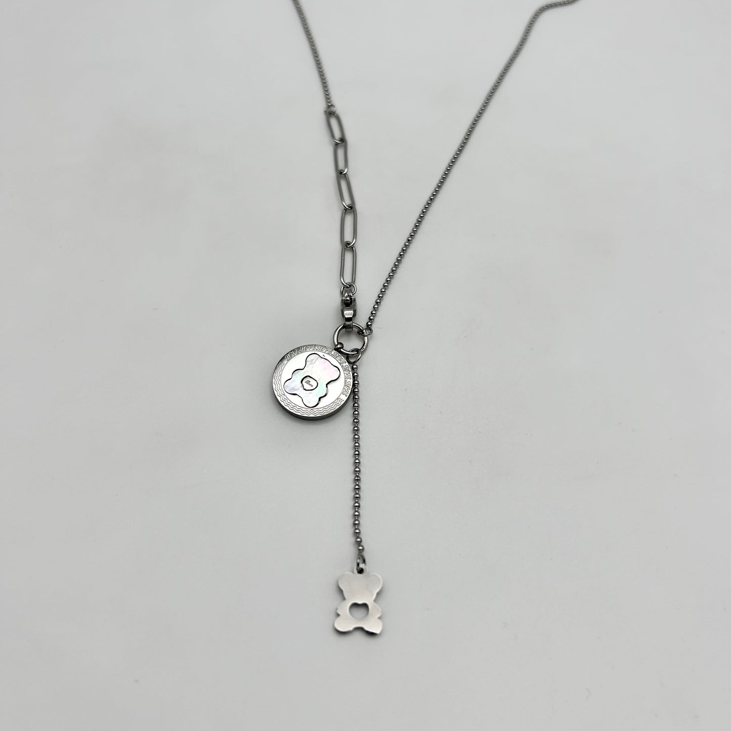 Necklace - Stainless Steel - NES-3153