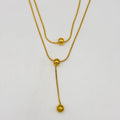 Necklace - Stainless Steel - NES-3170
