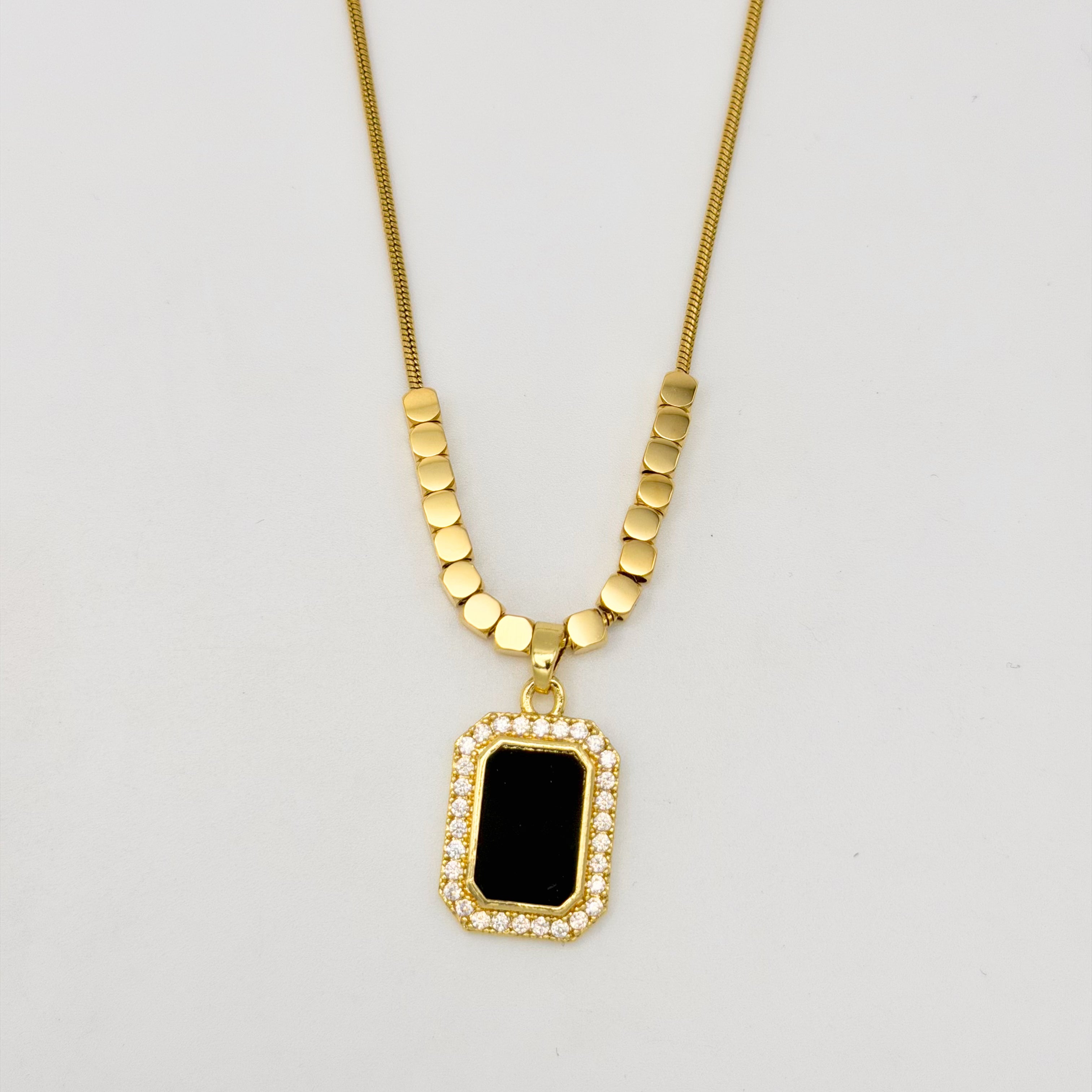 Necklace - Stainless Steel - NES-3175