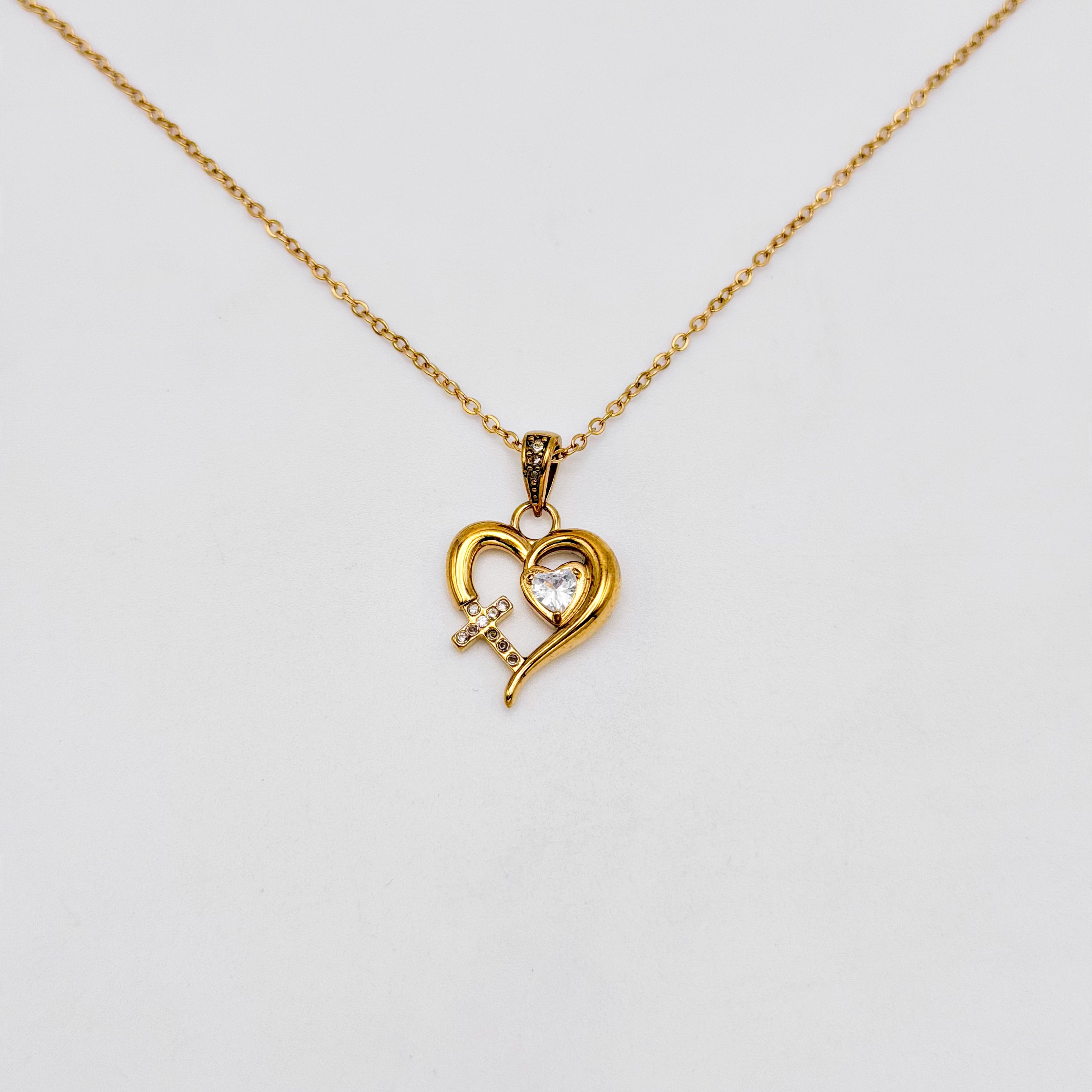 Necklace - Stainless Steel - NES-3178