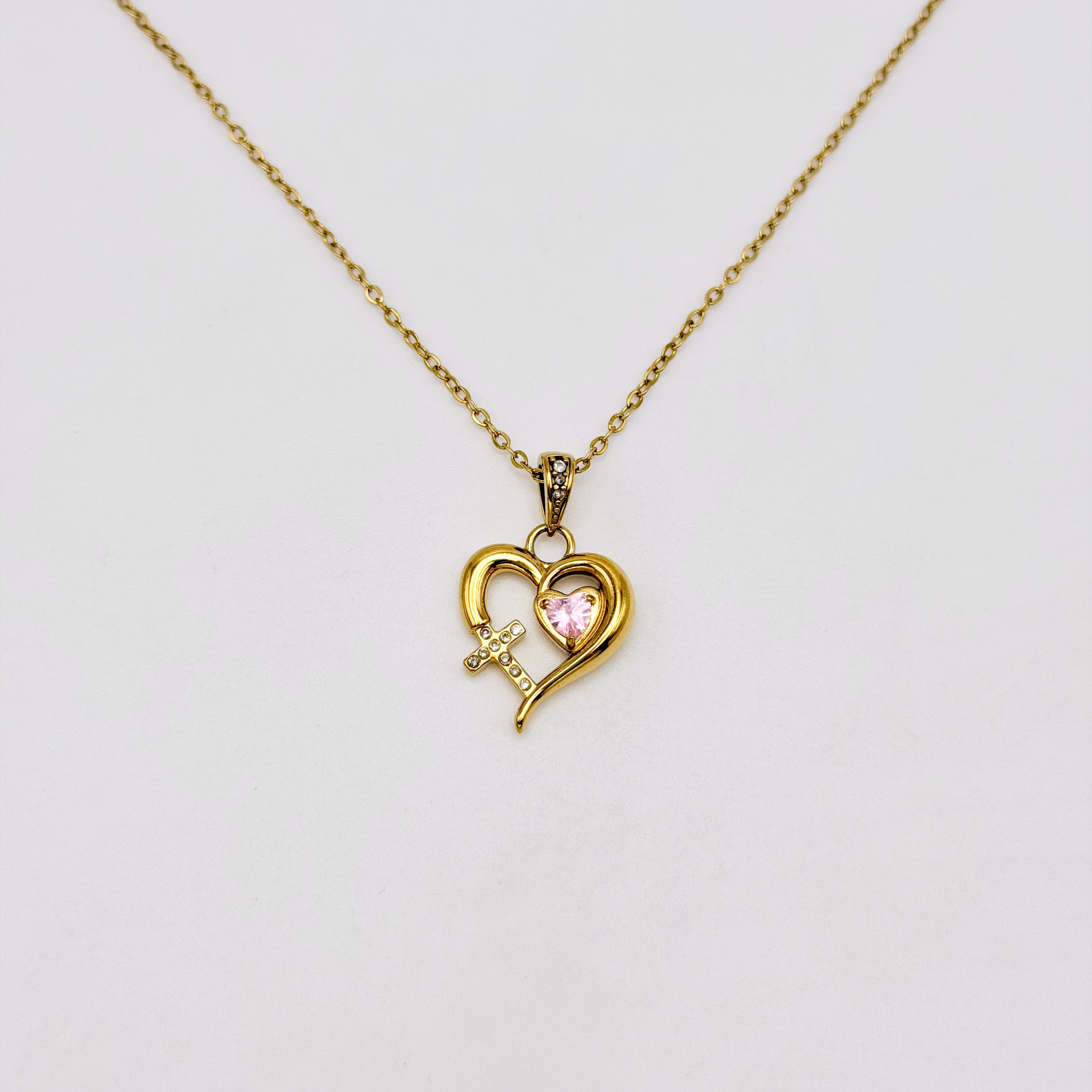 Necklace - Stainless Steel - NES-3178