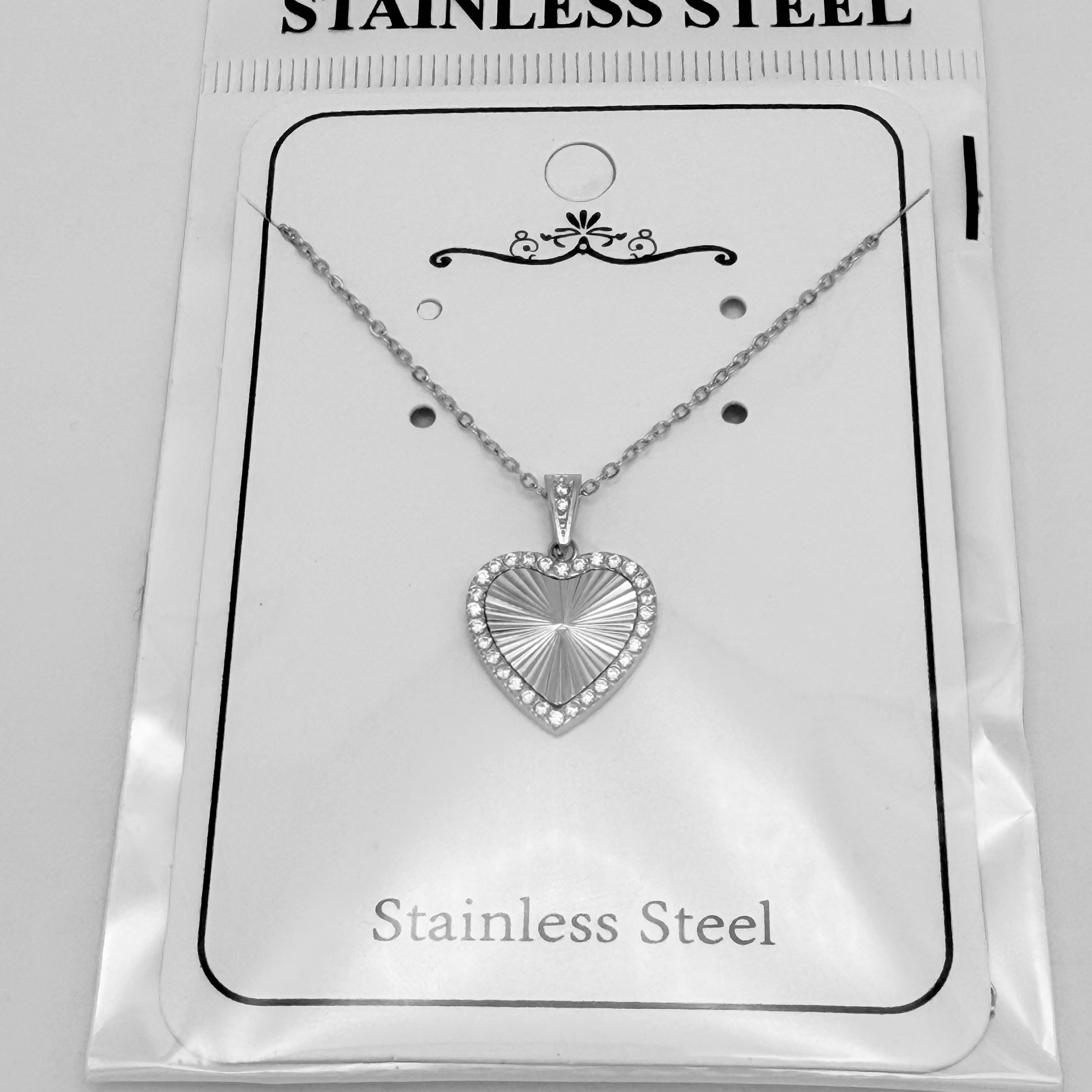 Necklace - Stainless Steel - NES-4026