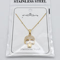 Necklace - Stainless Steel - NES-4032