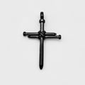 Nail Cross Pendant - Stainless Steel - PDS-1226