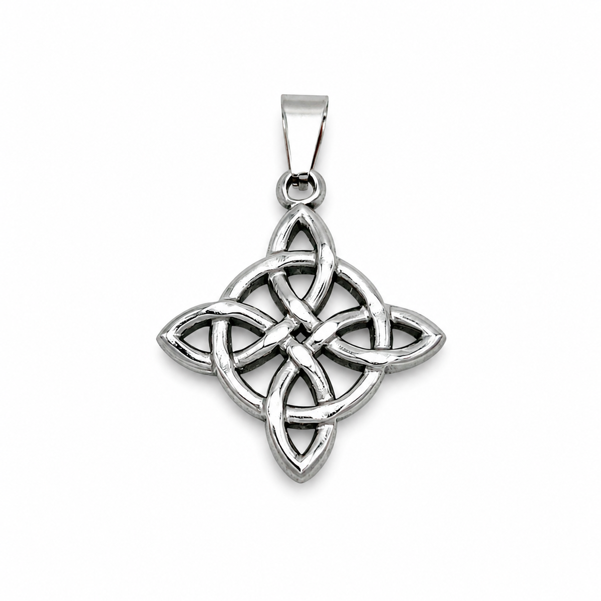 Witch's Knot Pendant - Stainless Steel - PDS-3001