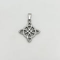 Witch's Knot Pendant - Stainless Steel - PDS-3001