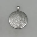 Aztec Calendar Pendant - Stainless Steel - PDS-3123