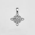 Witch’s Knot Pendant - Stainless Steel - PDS-3430