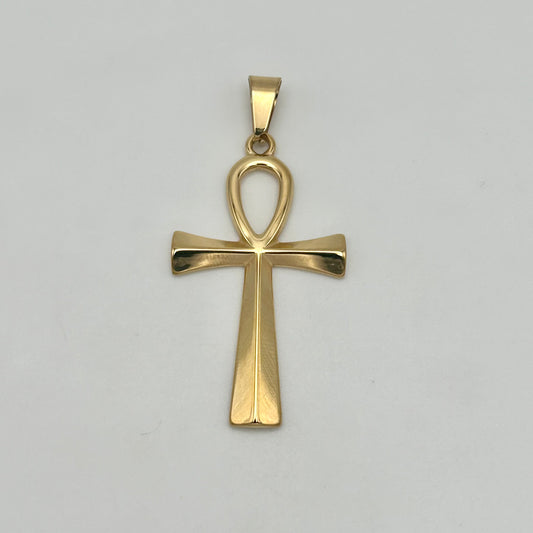 Ankh Pendant - Stainless Steel - PDS-3434