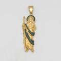 San Judas Pendant - Stainless Steel - PDS-8237