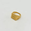 Nugget Ring - Square - Stainless Steel