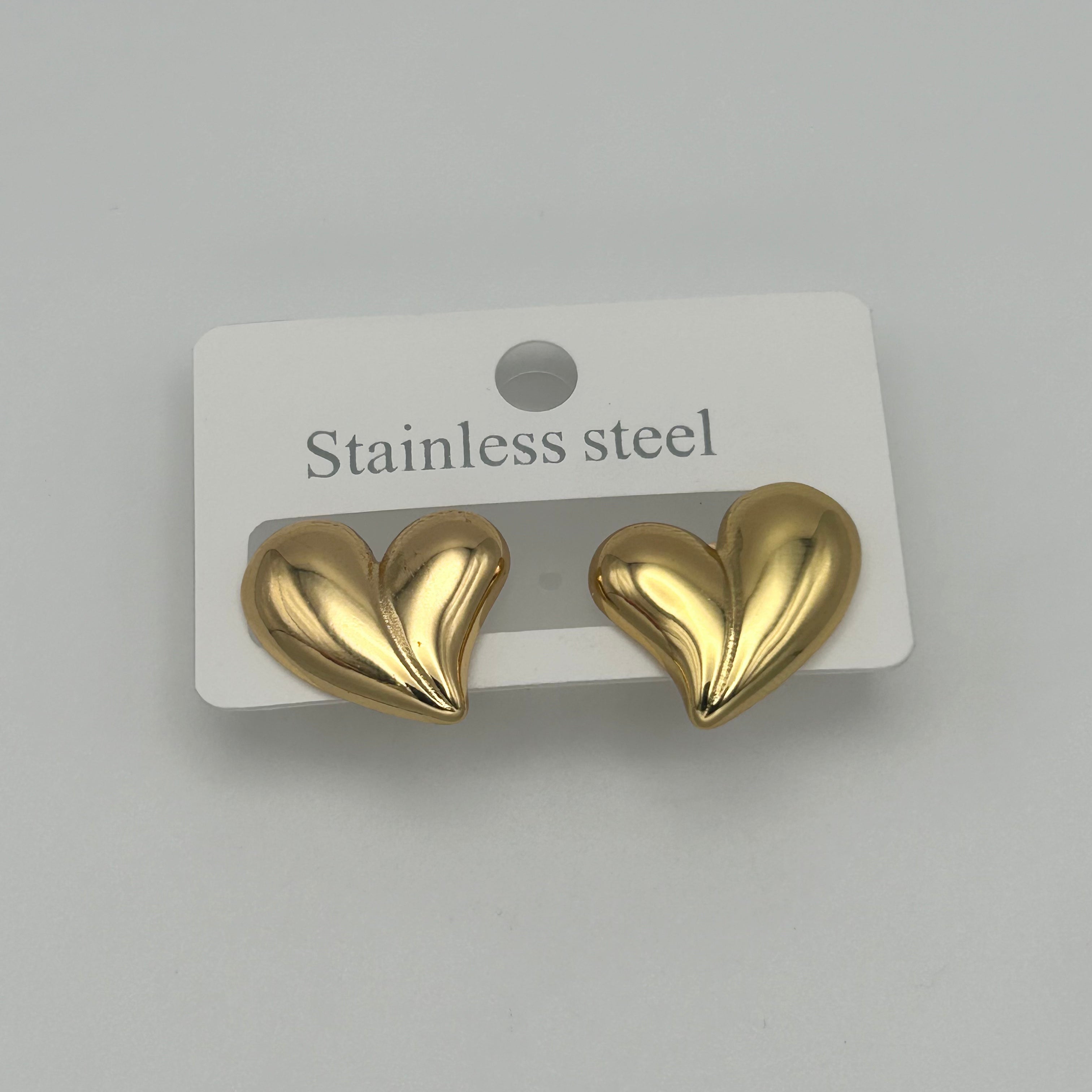 Stud Earring - Stainless Steel - SES-1003