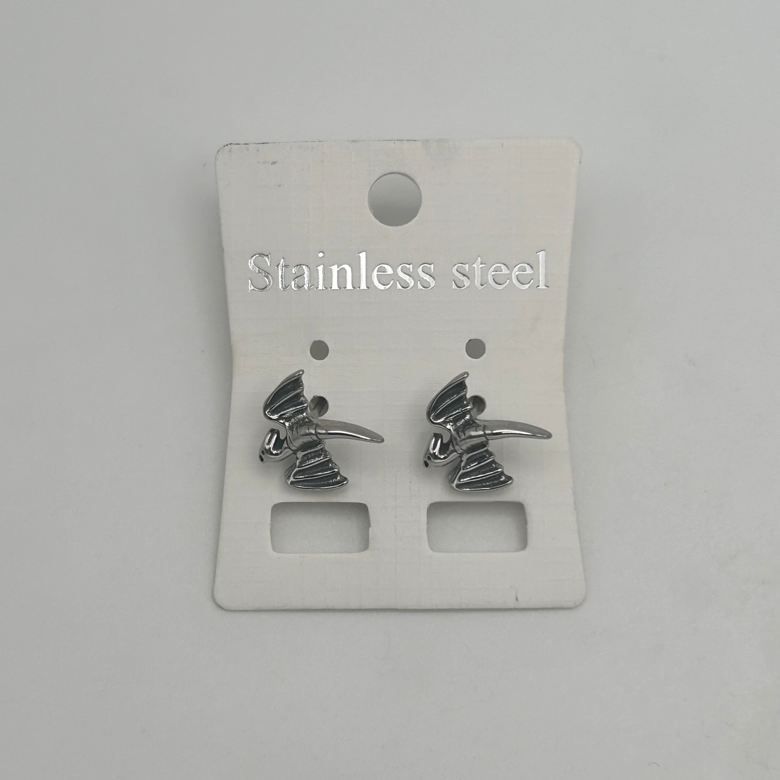 Stud Earring - Stainless Steel - SES-1013