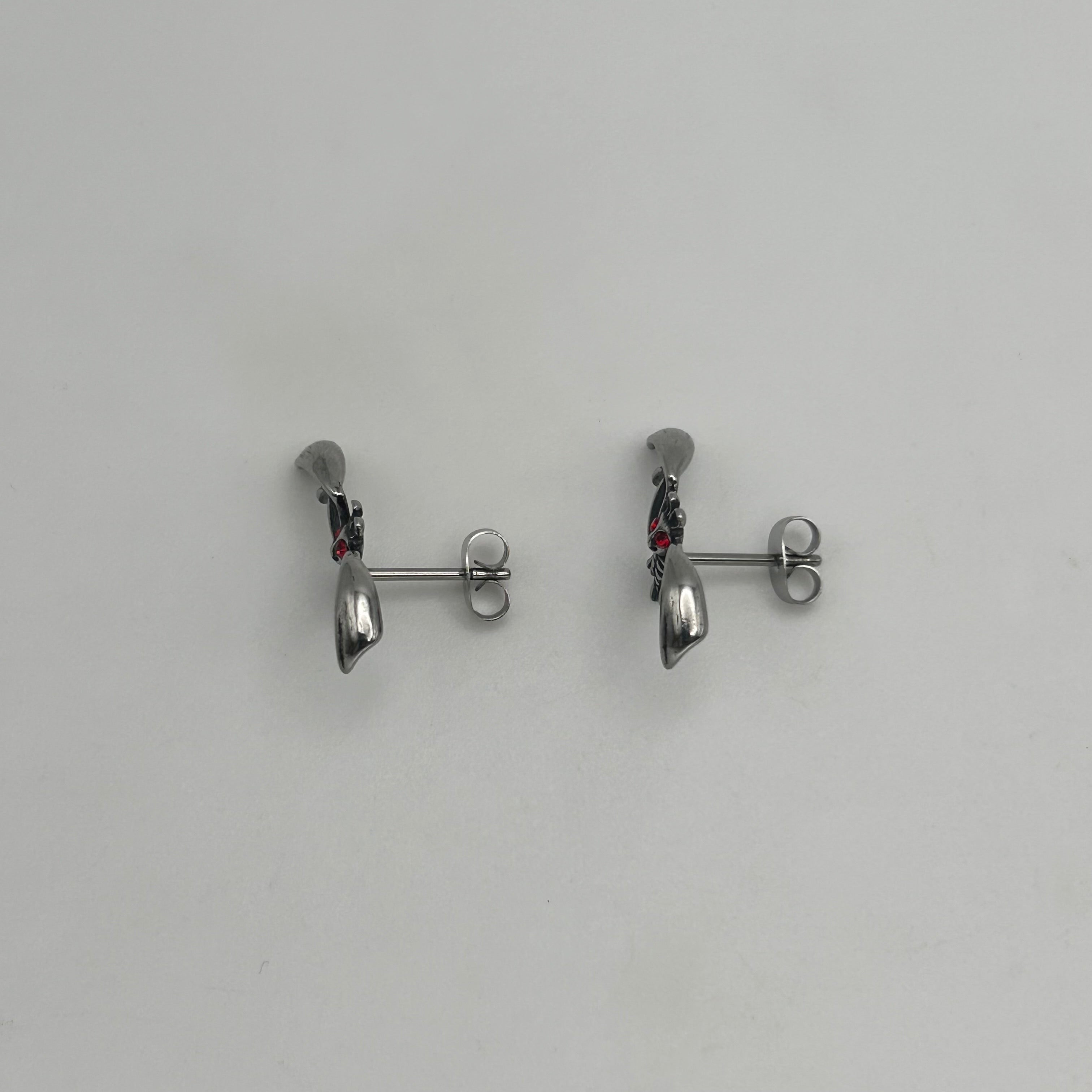Stud Earring - Stainless Steel - SES-1019