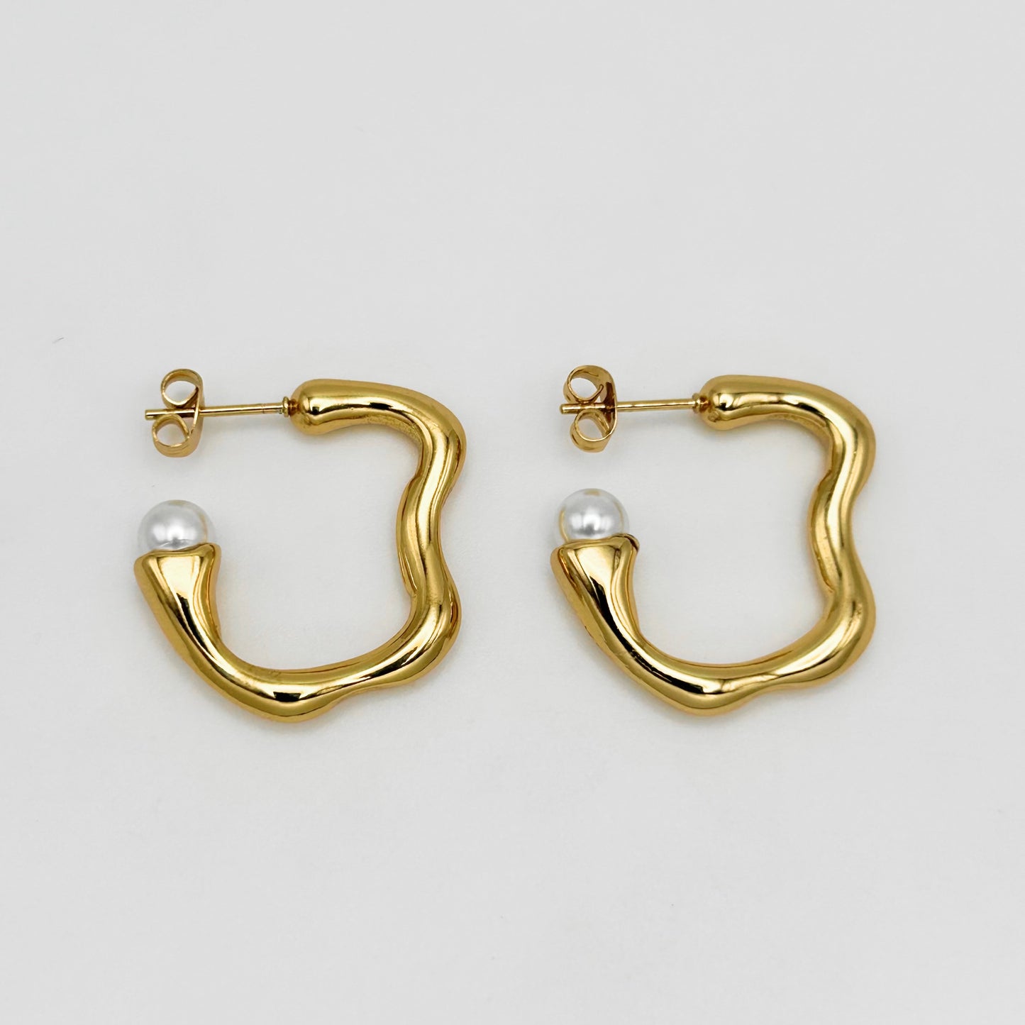 Stud Earring - Stainless Steel - SES-1029