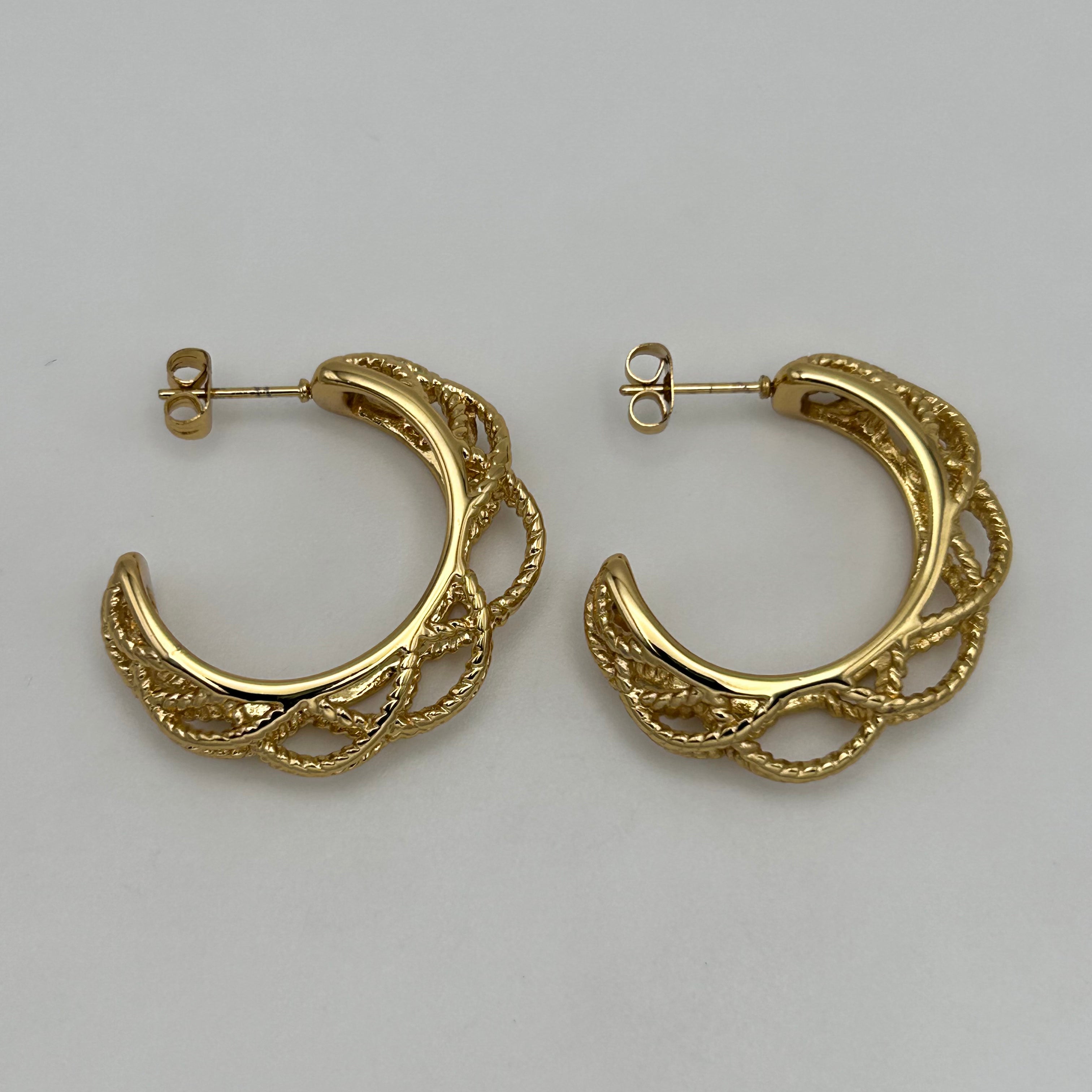 Stud Earring - Stainless Steel - SES-1030