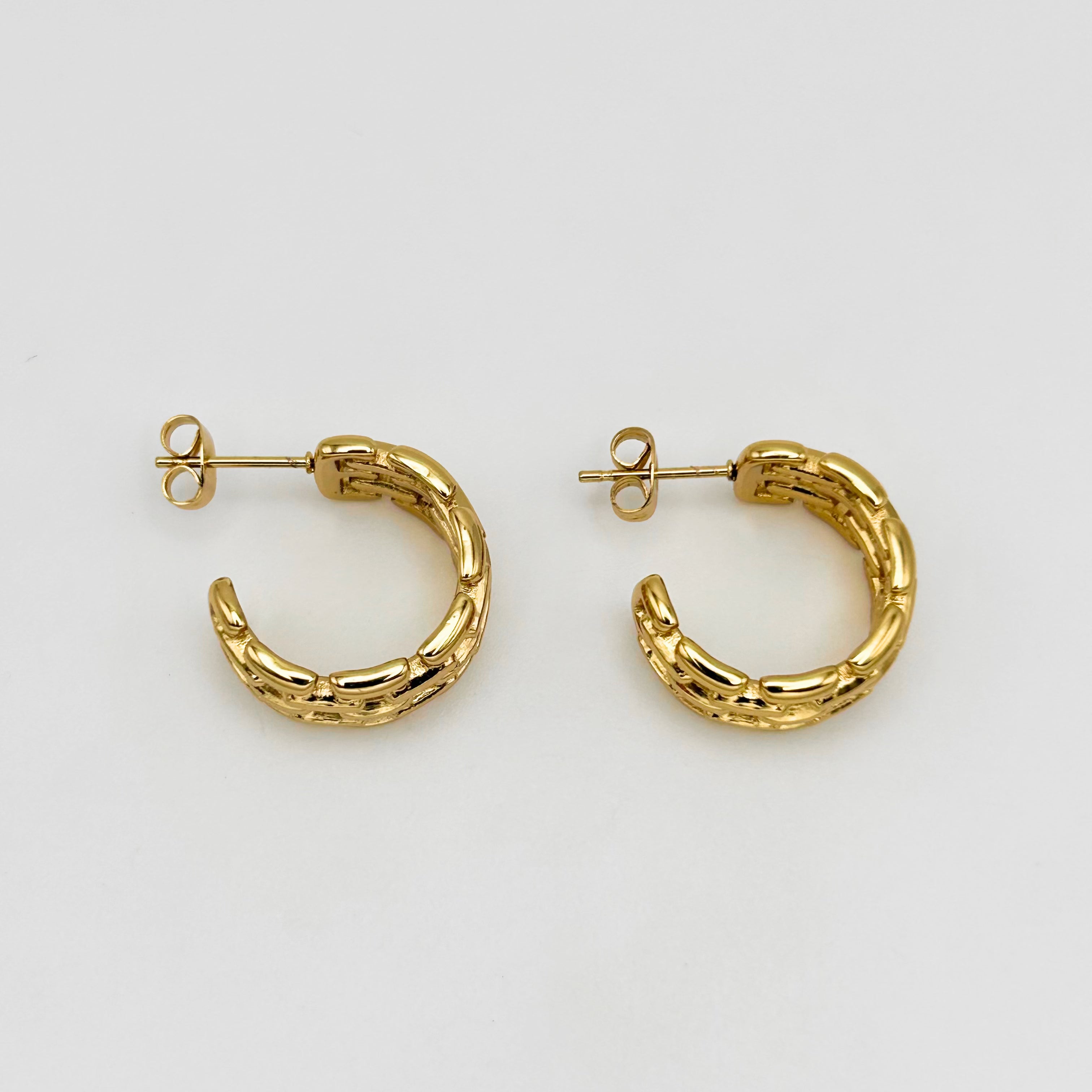 Stud Earring - Stainless Steel - SES-1031