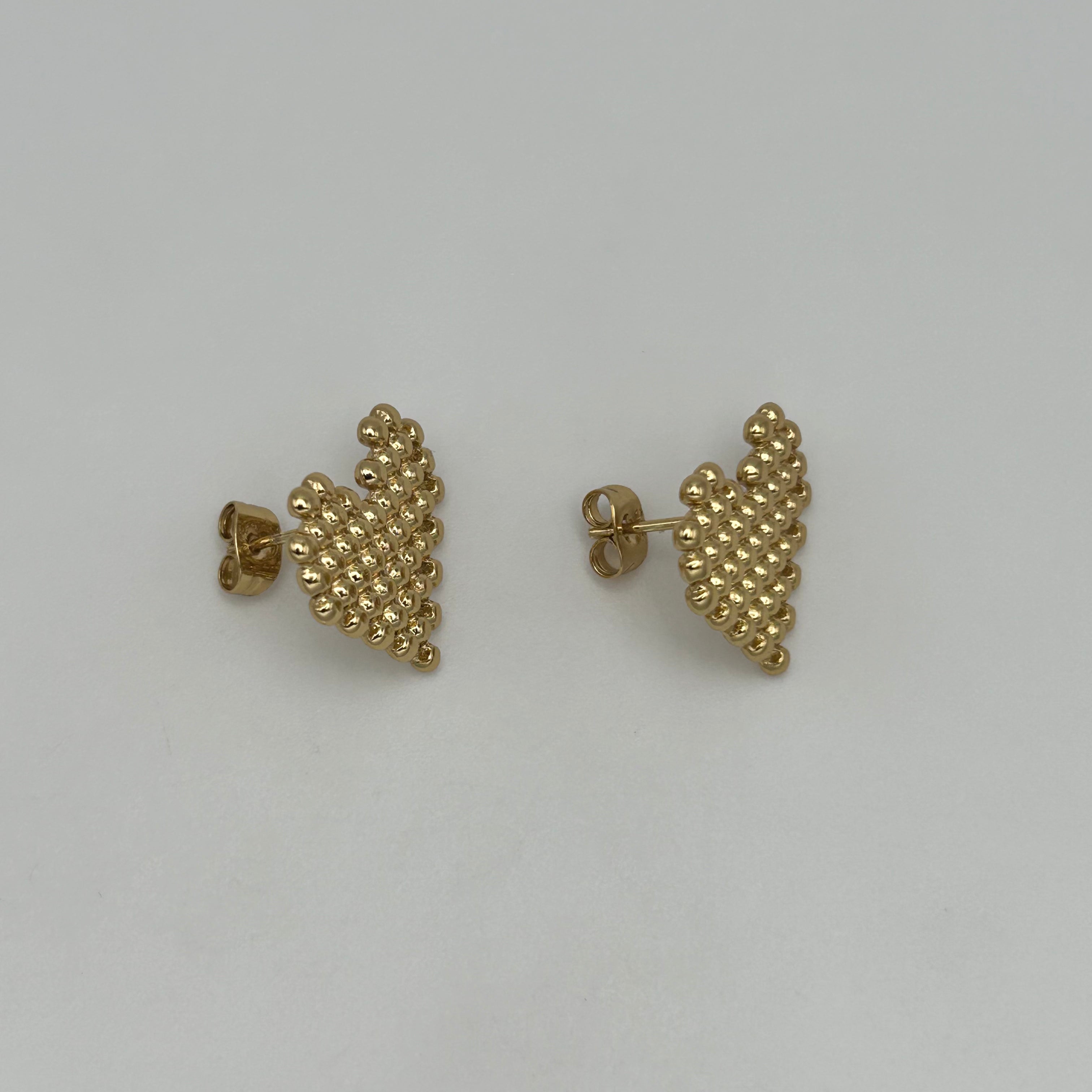 Stud Earring - Stainless Steel - SES-1039