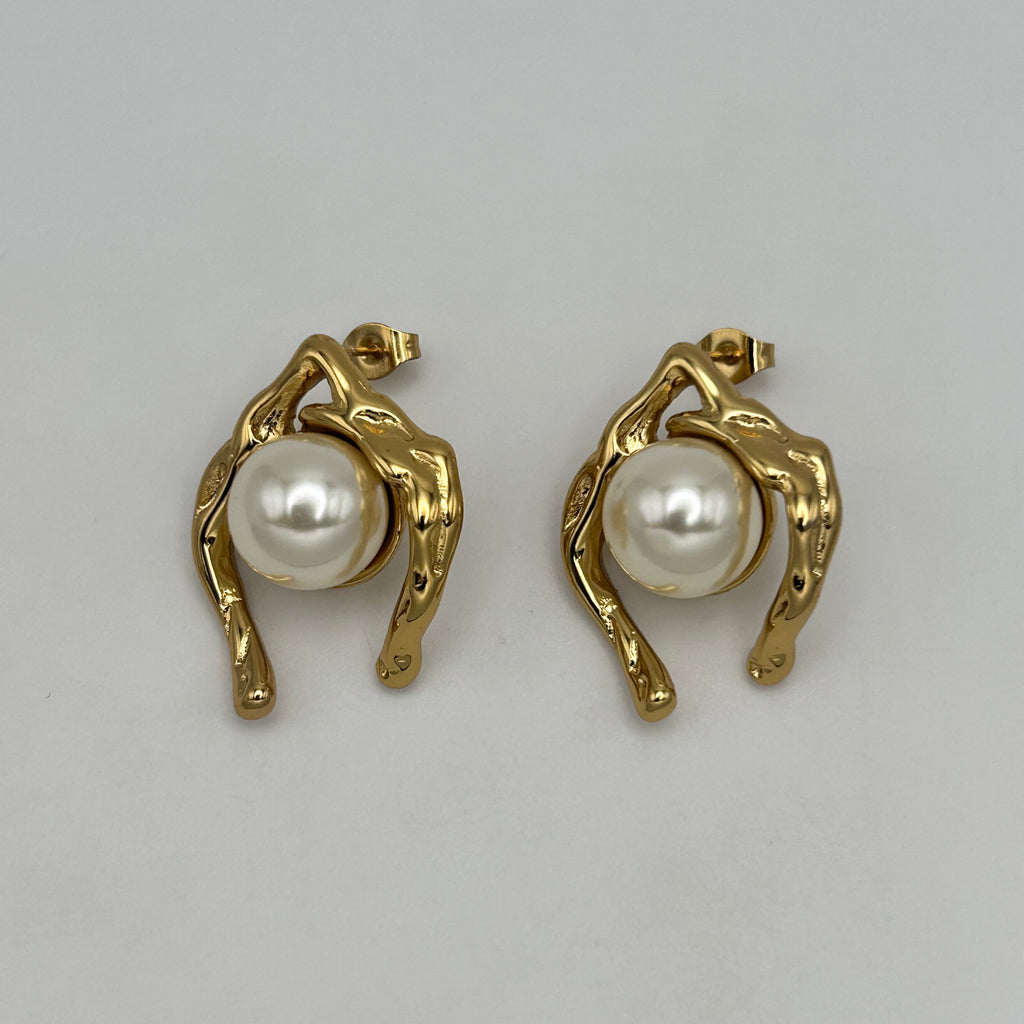 Stud Earring - Stainless Steel - SES-1041