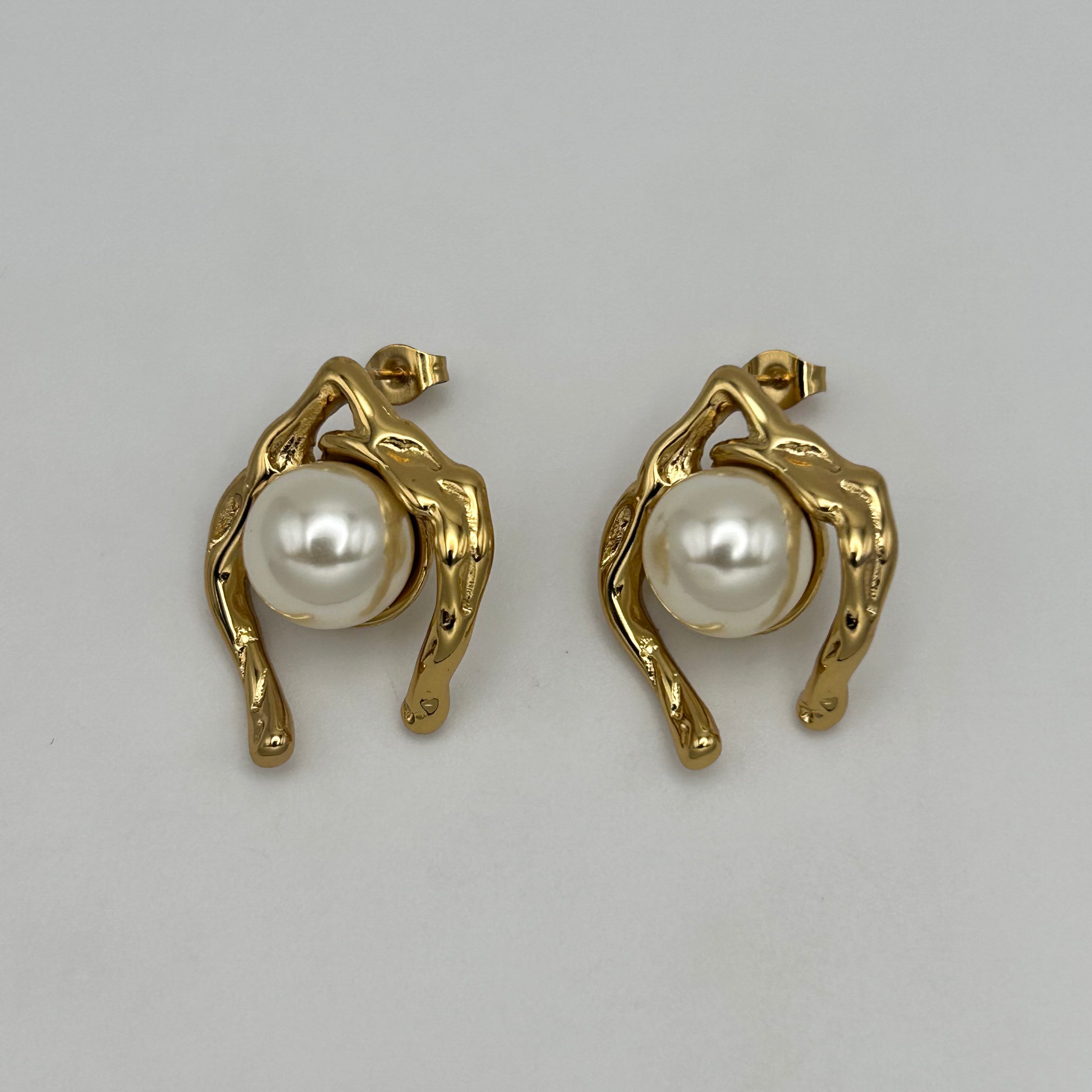 Stud Earring - Stainless Steel - SES-1041