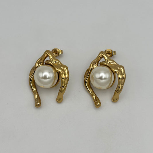 Stud Earring - Stainless Steel - SES-1041