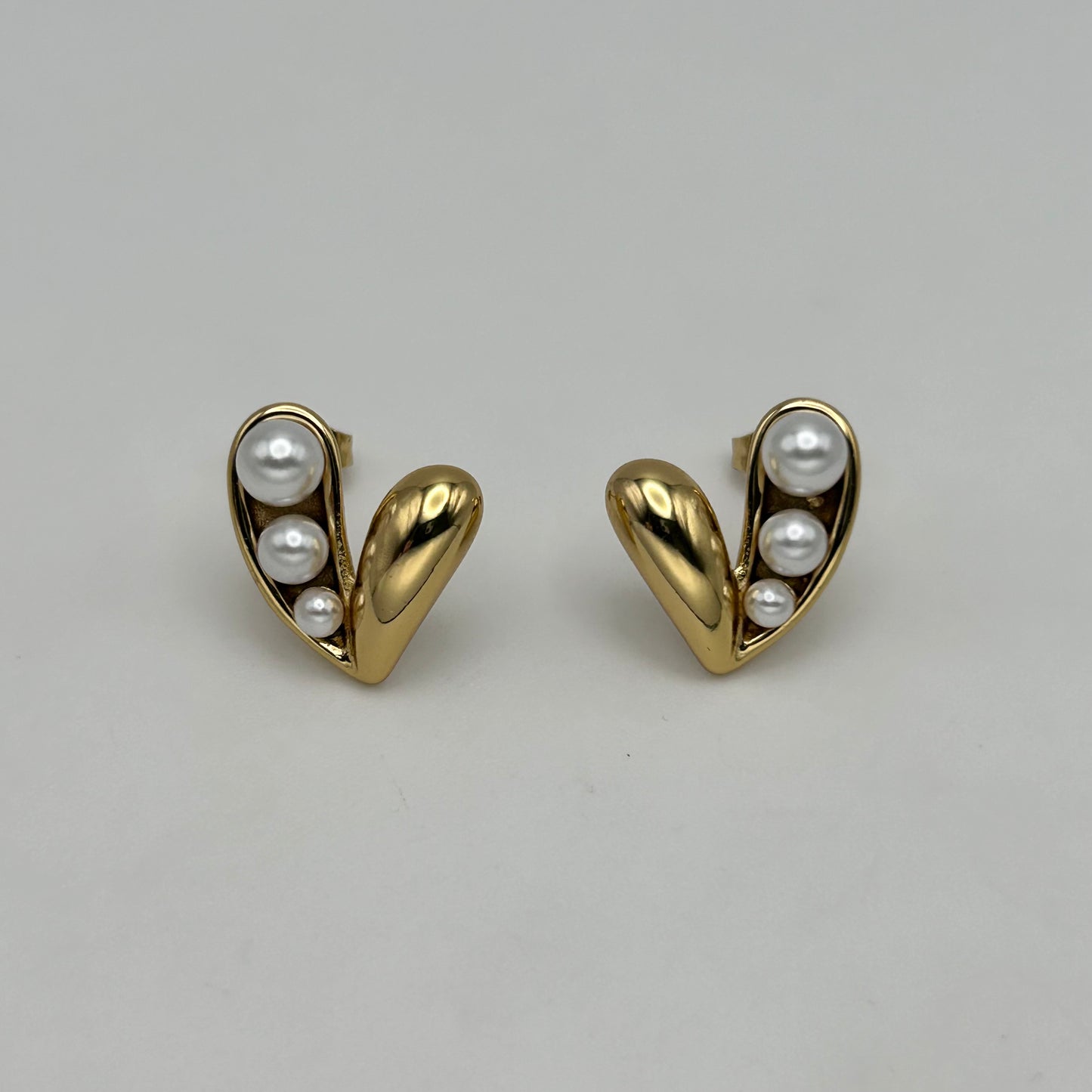 Stud Earring - Stainless Steel - SES-1042