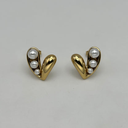 Stud Earring - Stainless Steel - SES-1042