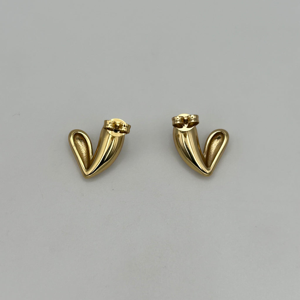 Stud Earring - Stainless Steel - SES-1042