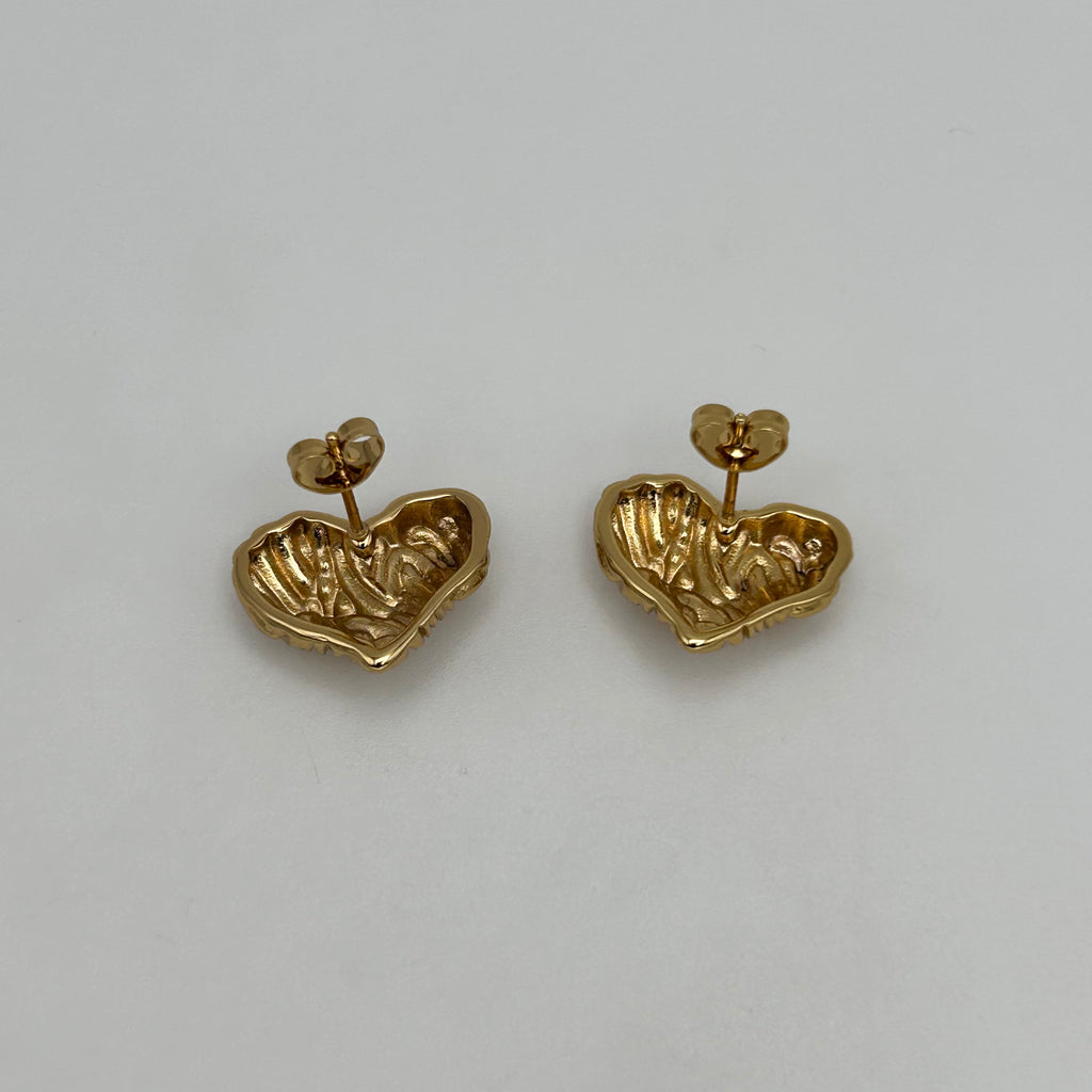 Stud Earring - Stainless Steel - SES-1054
