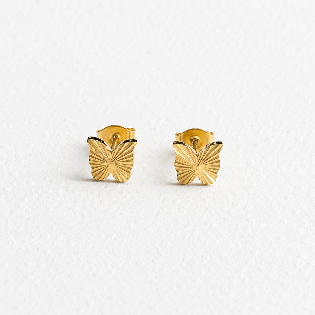 Stud Earring - Stainless Steel - SES-1056