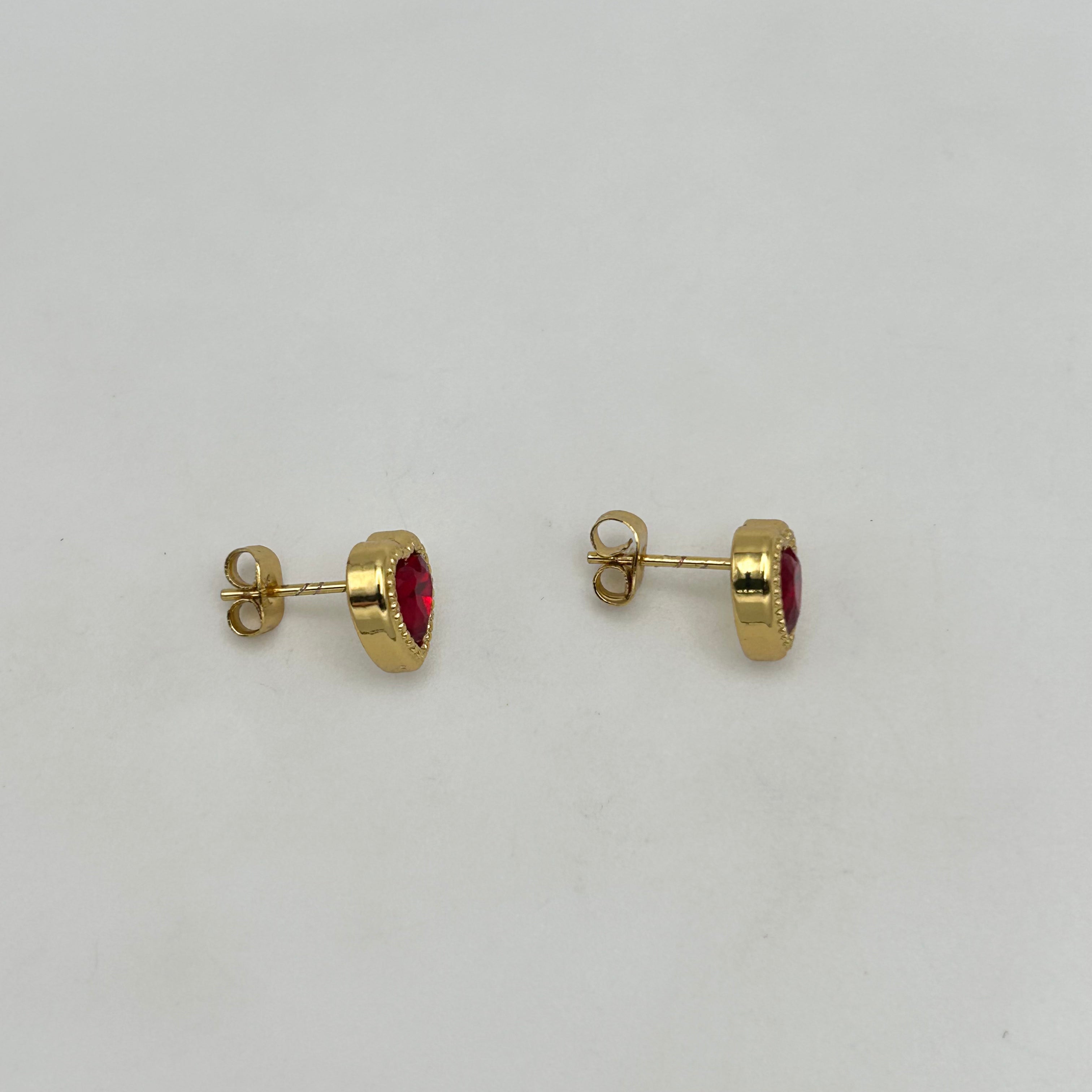 Stud Earring - Stainless Steel - SES-1057