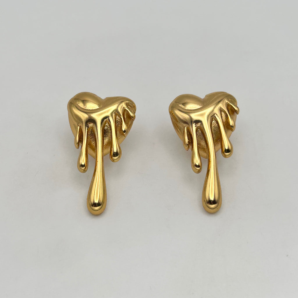 Stud Earring - Stainless Steel - SES-1058